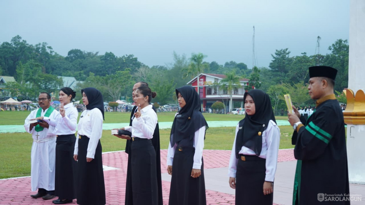 4 November 2025 Penyerahan SK Sekaligus Pimpin Sumpah Jabatan PPPK Tahap II Formasi 2024&nbsp;