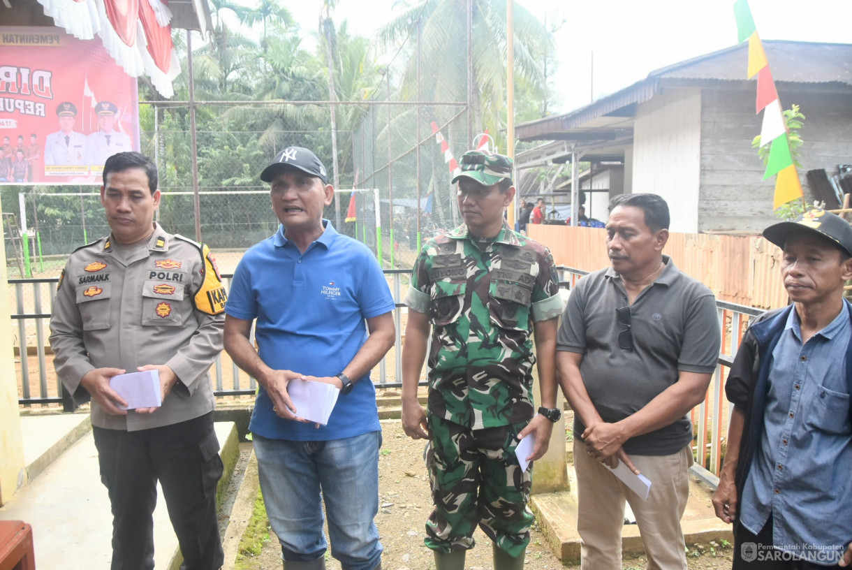 9 Agustus 2025 -&nbsp;Penyerahan Bantuan Untuk Fakir Miskin dan Anak Yatim di Desa Bathin Pengambang Kecamatan Batang Asai