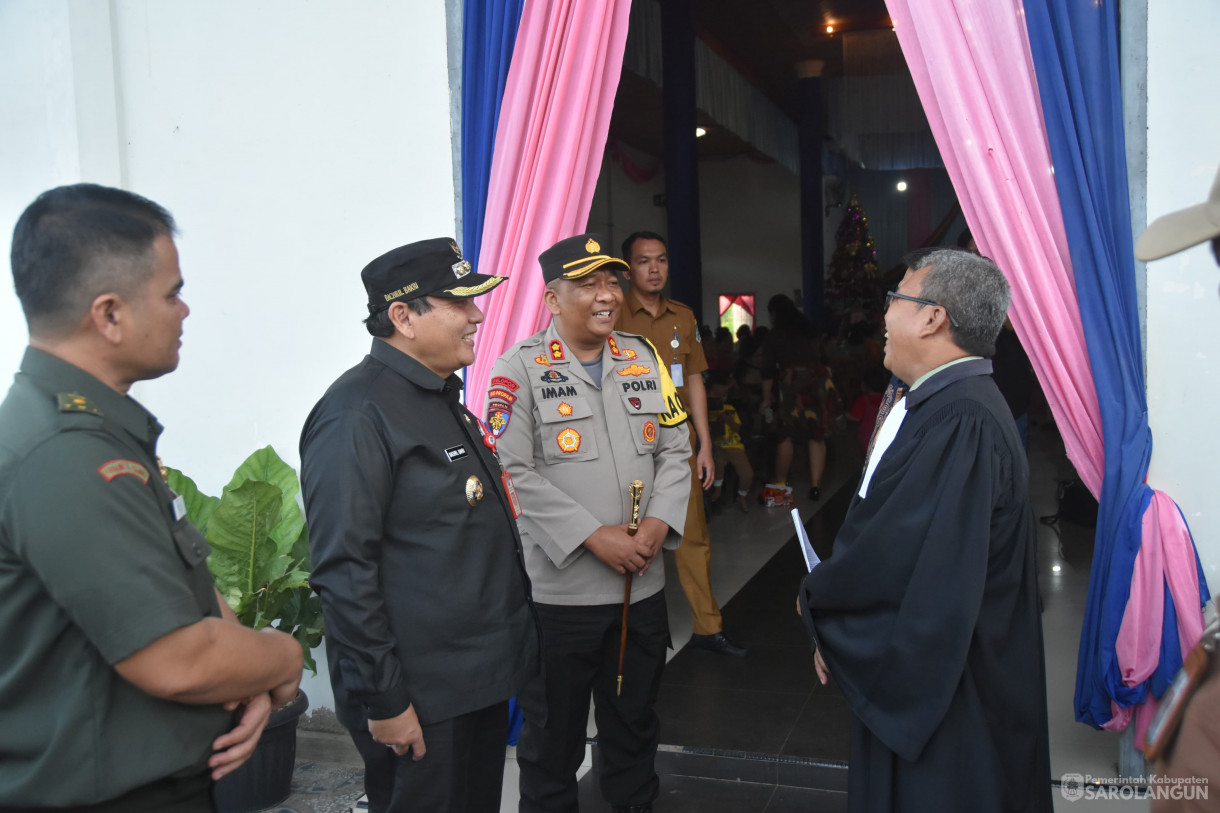 12 Desember 2023 - Meninjau Gereja HKBP Dalam Rangka Persiapan Nataru Di Kelurahan Aurgading Sarolangun