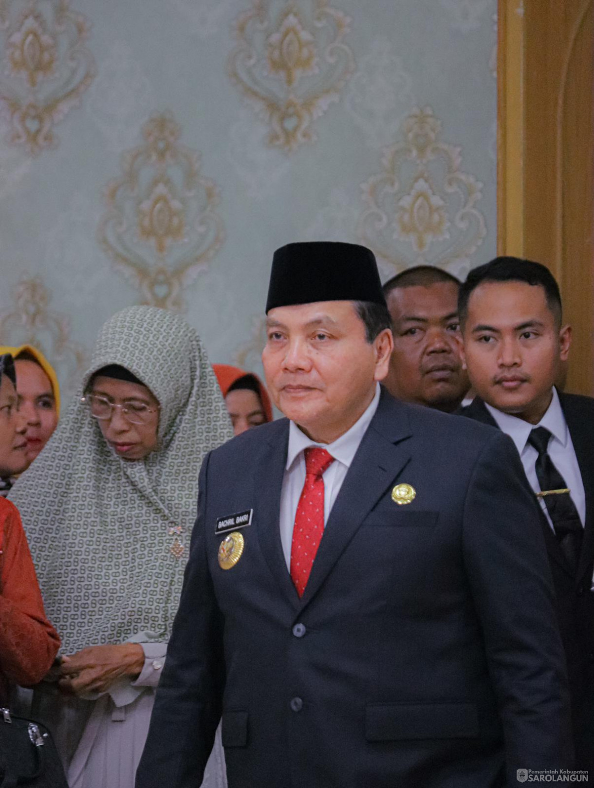 15 Agustus 2024 -&nbsp;Pengukuhan Pasukan Pengibar Bendera Pusaka, Bertempat di Aula Utama Kantor Bupati Sarolangun