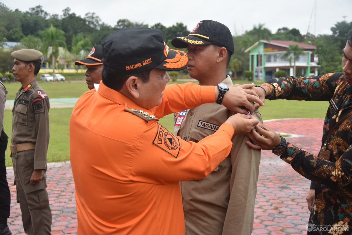 21 Desember 2023 - Apel Siaga Bencana Hidrometeorologi Di Lapangan Gunung Kembang Sarolangun