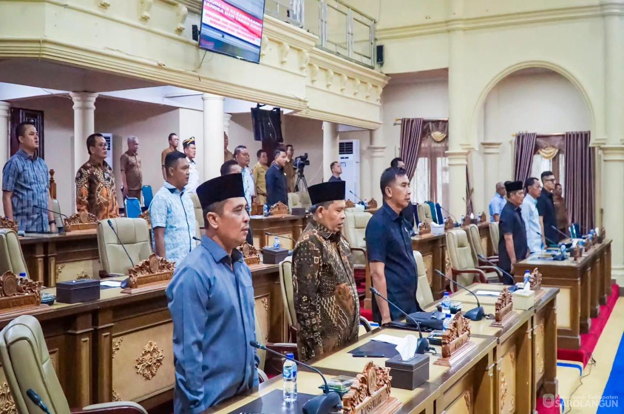 22 Juni 2026 Rapat Paripurna Tingkat I Tahap I Penyampaian Rancangan Peraturan Daerah Pertanggungjawaban Pelaksanaan APBD Kabupaten Sarolangun Tahun Anggaran 2025