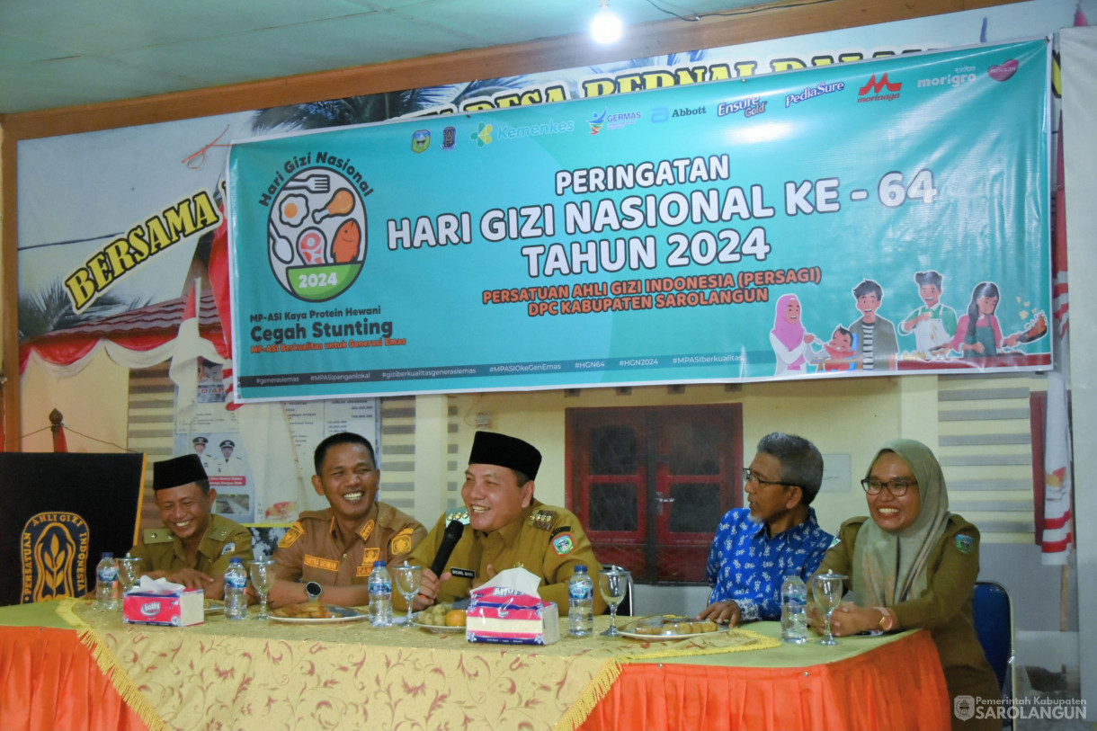 12 Februari 2024  - Peringatan Hari Gizi Nasional Ke 64 Tahun 2024 Persatuan Ahli Gizi Indonesia Dpc Kabupaten Sarolangun Di Posyandu Bernai Dalam