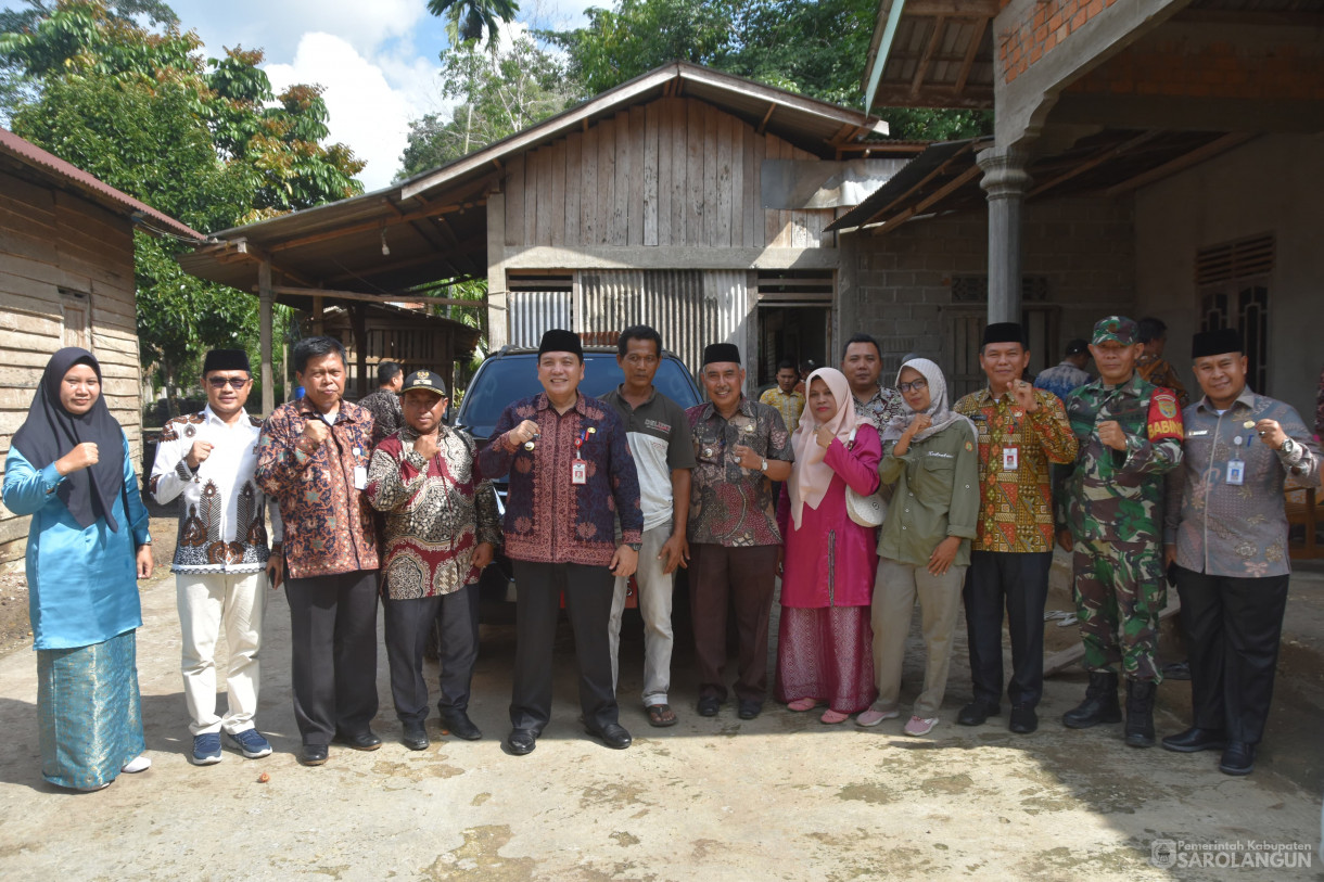 11 januari 2024 - Monitoring Ternak Ayam Dan Kambing Kelompok Tani Di Desa Batu Putih Kecamatan Pelawan