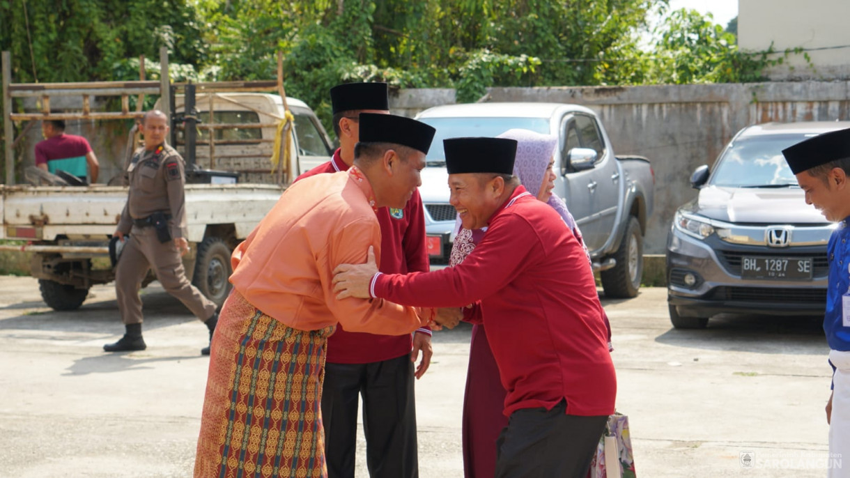 Kafilah MTQ Kabupaten Tebo Tiba di Kabupaten Sarolangun