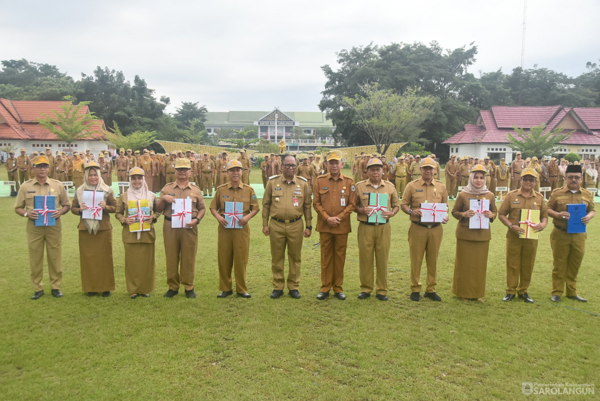 21 Oktober 2024 -&nbsp;Apel Gabungan di Lapangan Gunung Kembang Sarolangun