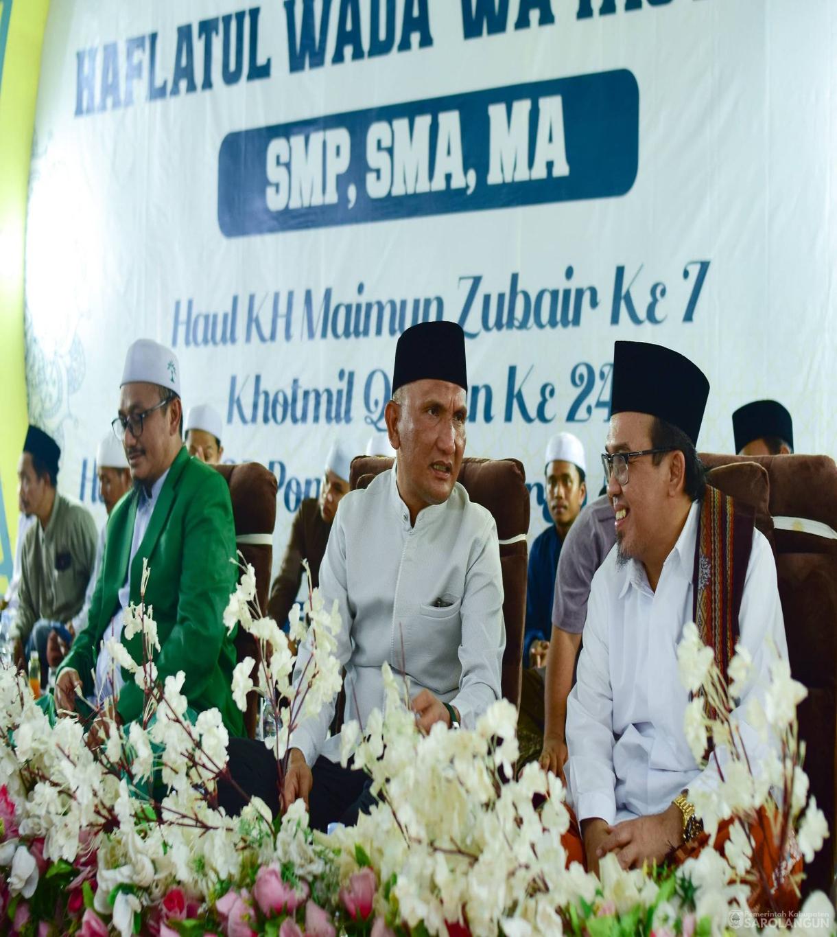 20 Mei 2026 Pengajian Akbar dalam rangka Wisuda Khotmil Quran ke 26, Tasyakuran Kelulusan Siswa Siswi SMP, SMA, MA Tahun Ajaran 2025 2026 dan Harlah Pondok Pesantren Nurul Jadid Singkut ke 25.