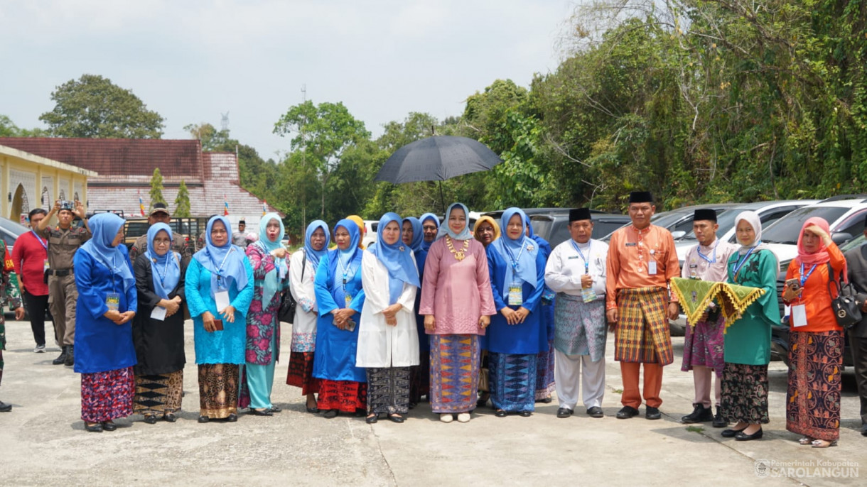 Kafilah MTQ Kabupaten Bungo Tiba di Kabupaten Sarolangun