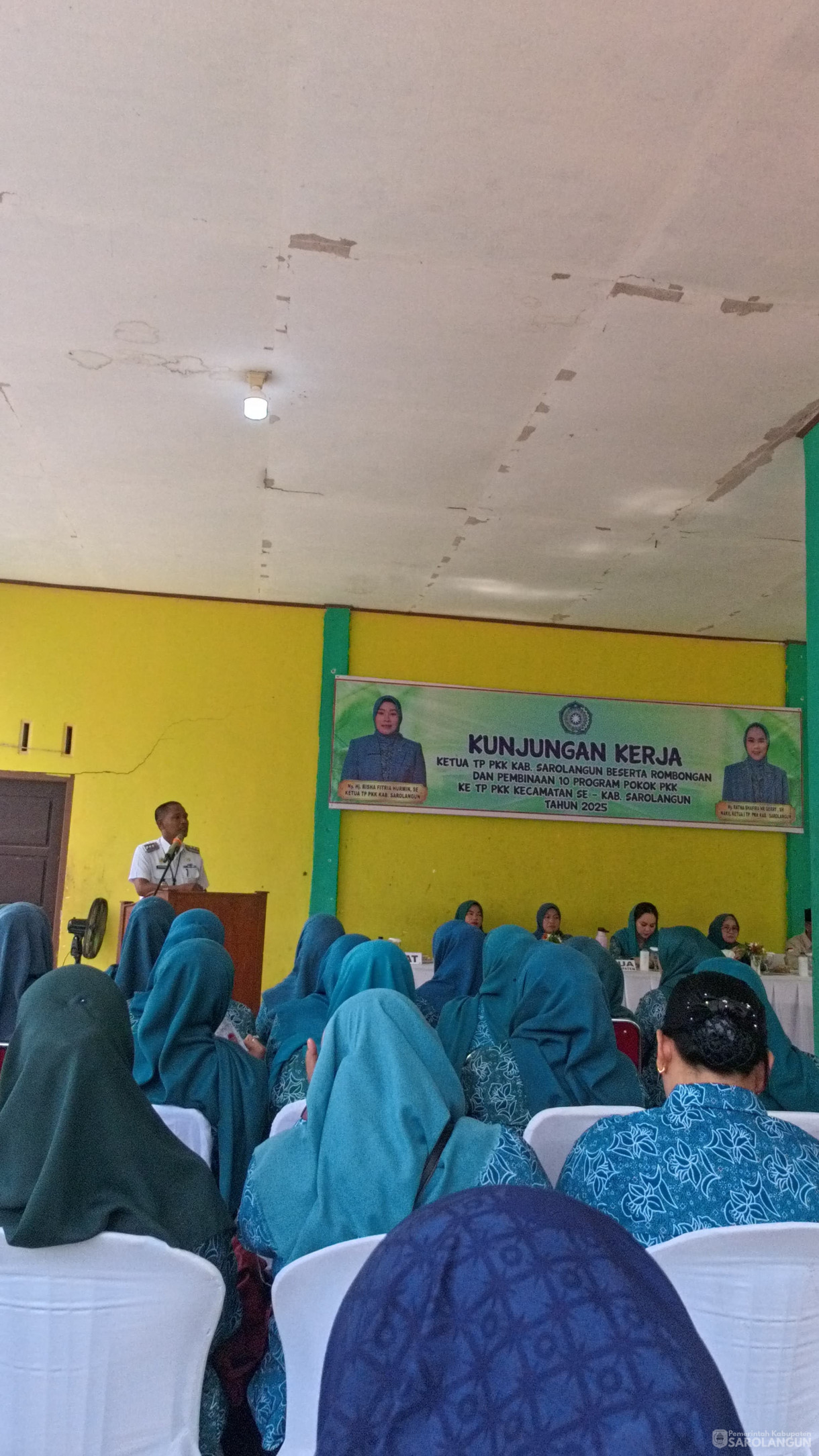 11 Juni 2025 -&nbsp;Kunjungan Ketua TP PKK kabupaten Sarolangun Beserta Rombongan Dalam Rangka Kunjungan Kerja Dan Pembinaan 10 Program Pokok PKK Kecamatan Air Hitam