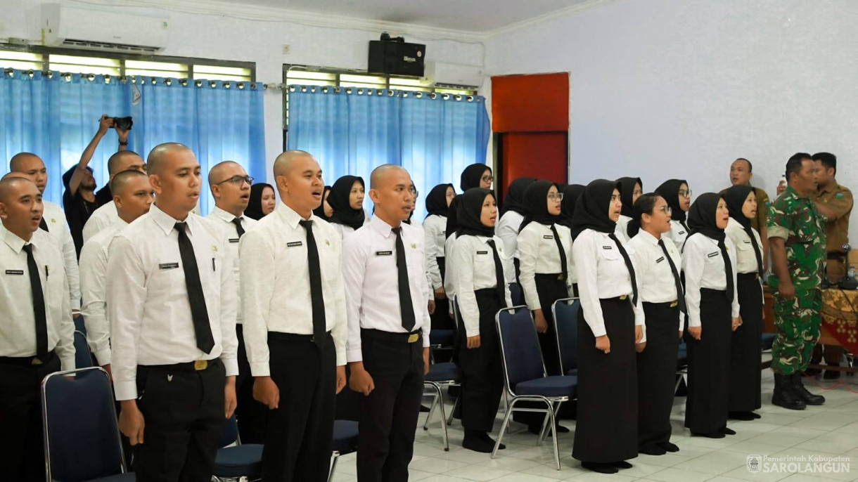7 April 2026 Pembukaan Pelatihan Dasar CPNS angkatan III, IV, V Kerjasama Pemerintah Kabupaten Sarolangun dengan BPSDM Provinsi Jambi Tahun 2026