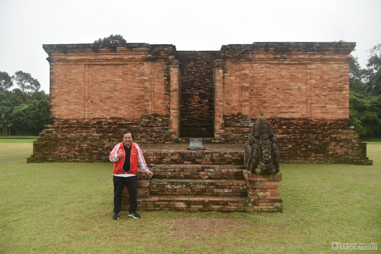 6 Juli 2024 -&nbsp;Meninjau Candi Gumpung dan Candi Kedaton Muaro Jambi