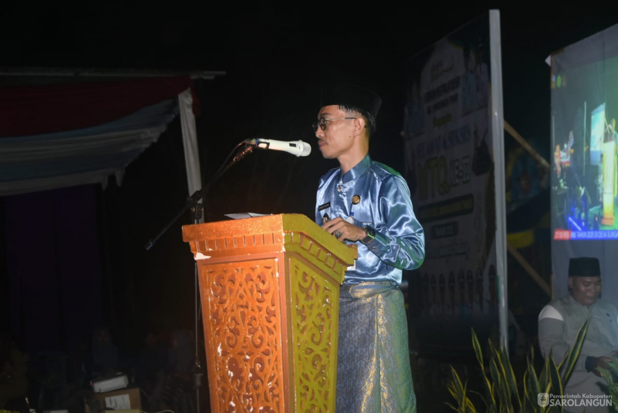 18 Juni 2025 -&nbsp;Pembukaan MTQ Tingkat Kecamatan Mandiangin Timur