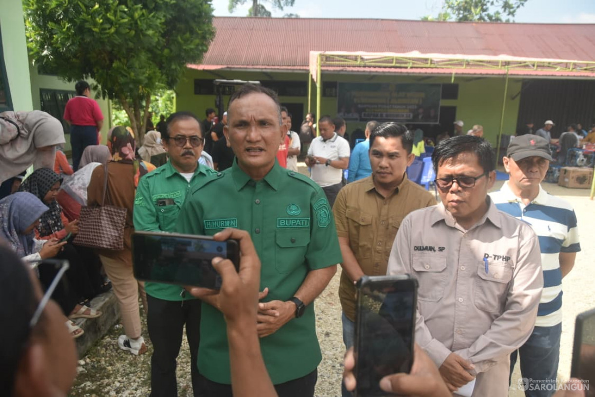 31 Oktober 2025 Penyerahan Secara Simbolis Alsintan Kepada Kelompok Tani Kabupaten Sarolangun