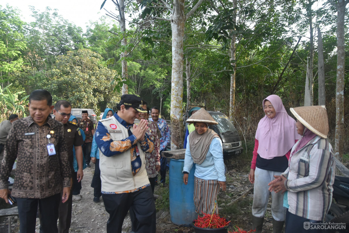 01 Agustus 2024 -&nbsp;Gerakan Tanam Cepat Panen Cabe Merah Kelompok Tani Bina Jaya, Bertempat di Desa Payolebar&nbsp; Kecamatan Singkut