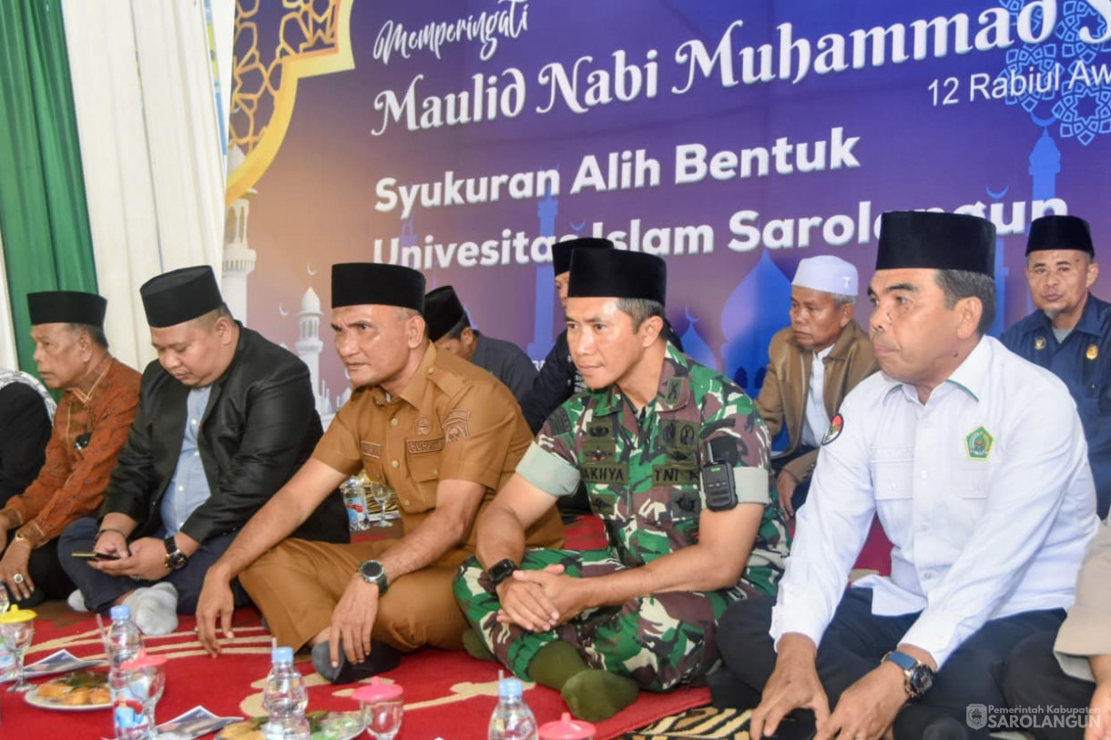 23 September 2025&nbsp; Syukuran Alih Bentuk Universitas Islam Sarolangun