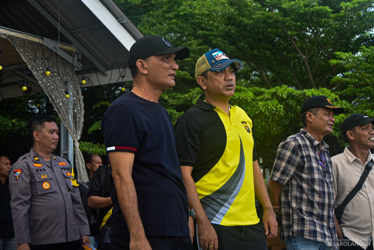 7 April 2025 - Meninjau Persiapan Balumbo Biduk Dan Gotong Royong Membersihkan Sampah di Sekitaran Tepian Cik Minah Sarolangun&nbsp;