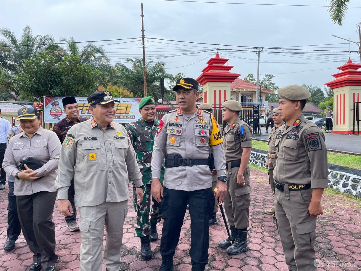 2 Maret 2024 - Apel Gelar Pasukan Operasi Keselamatan Sigitijai Ta 2024 Dan Pencananaan Aksi Keselamatan Jalan, Keselamatan Berlalu Lintas Guna Terwujudnya Indonesia Maju Di Lapangan Polres Sarolangun