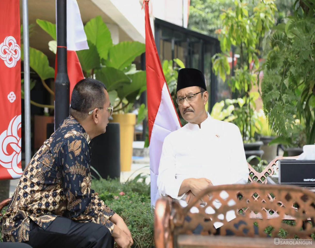 12 Agustus 2026 Audiensi Pemerintah Kabupaten Sarolangun dengan Menteri Sosial Republik Indonesia di Kantor Kementerian Sosial Republik Indonesia
