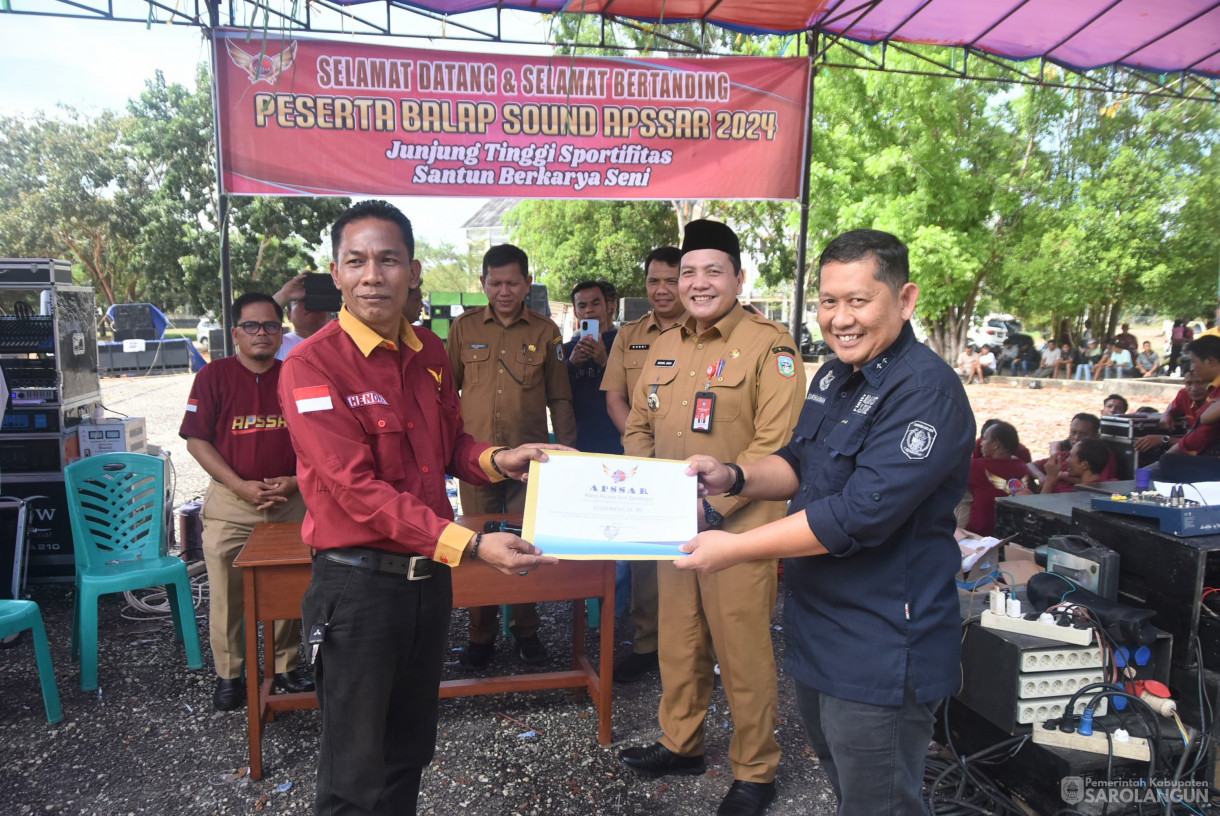 10 September 2024 -&nbsp;Lomba Balap Sound Asosiasi Pecinta Seni Sarolangun 2024, Bertempat di GOR Sarolangun