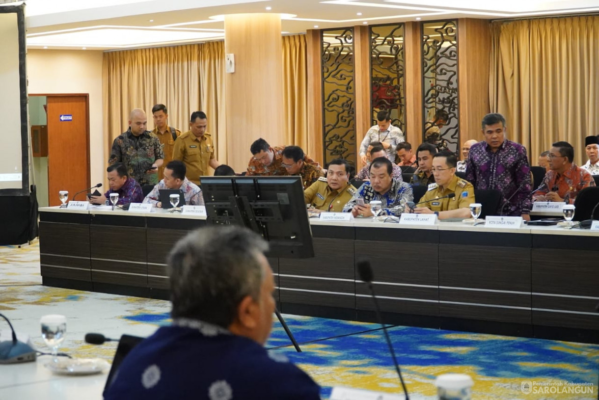 5 Agustus 2024 -&nbsp;Rapat Koordinasi Regional Upaya Percepatan Penghapusan Kemiskinan Ekstrem 2024, Bertempat di Kemenko PMK Jakarta