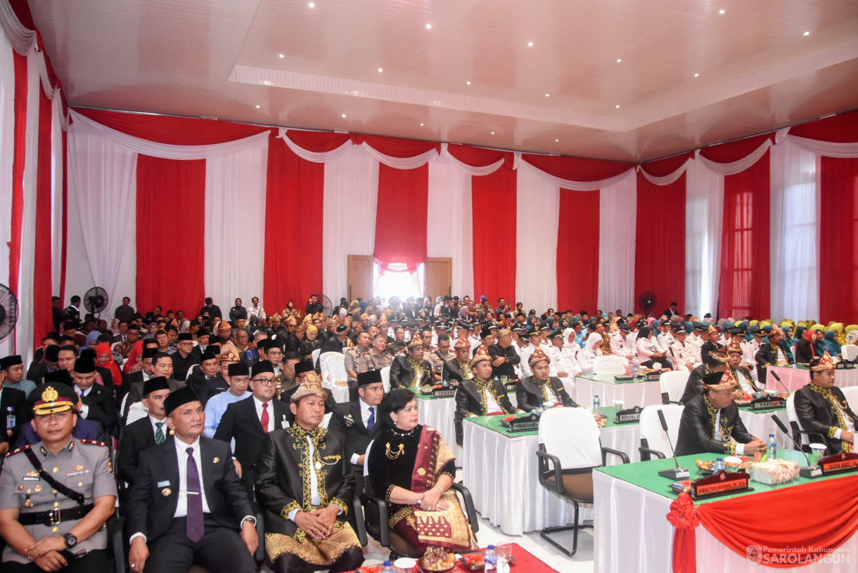 23 Juni 2025 - Menghadiri Rapat Paripurna HUT Kabupaten Musi Rawas Utara