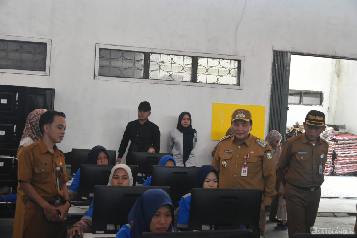 19 Maret 2024 - Monitoring Pelatihan Komputer Dinas Ketenagakerjaan Sarolangun