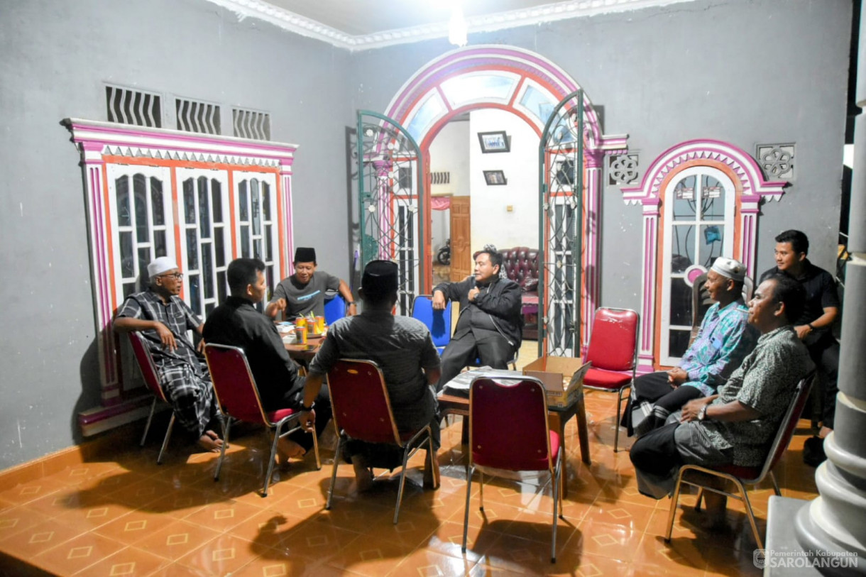 22 September 2023 - Penjabat Bupati Sarolangun Meninjau Lokasi Kenduri Swarnabumi Junjung Pusako di Desa Tanjung Gagak Kecamatan Bathin VIII