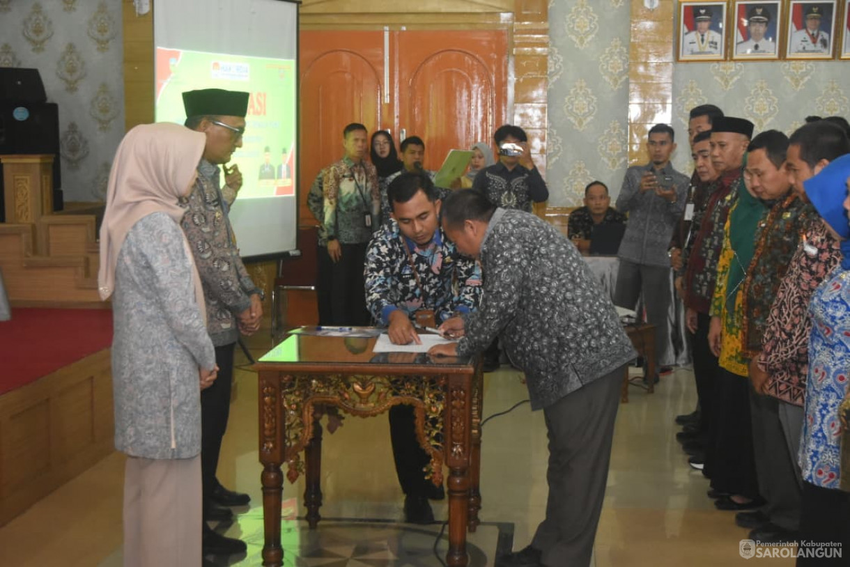 6 November 2025&nbsp; Pembukaan Secara Resmi Kegiatan Sosialisasi Peraturan Pencegahan Korupsi di Kabupaten Sarolangun