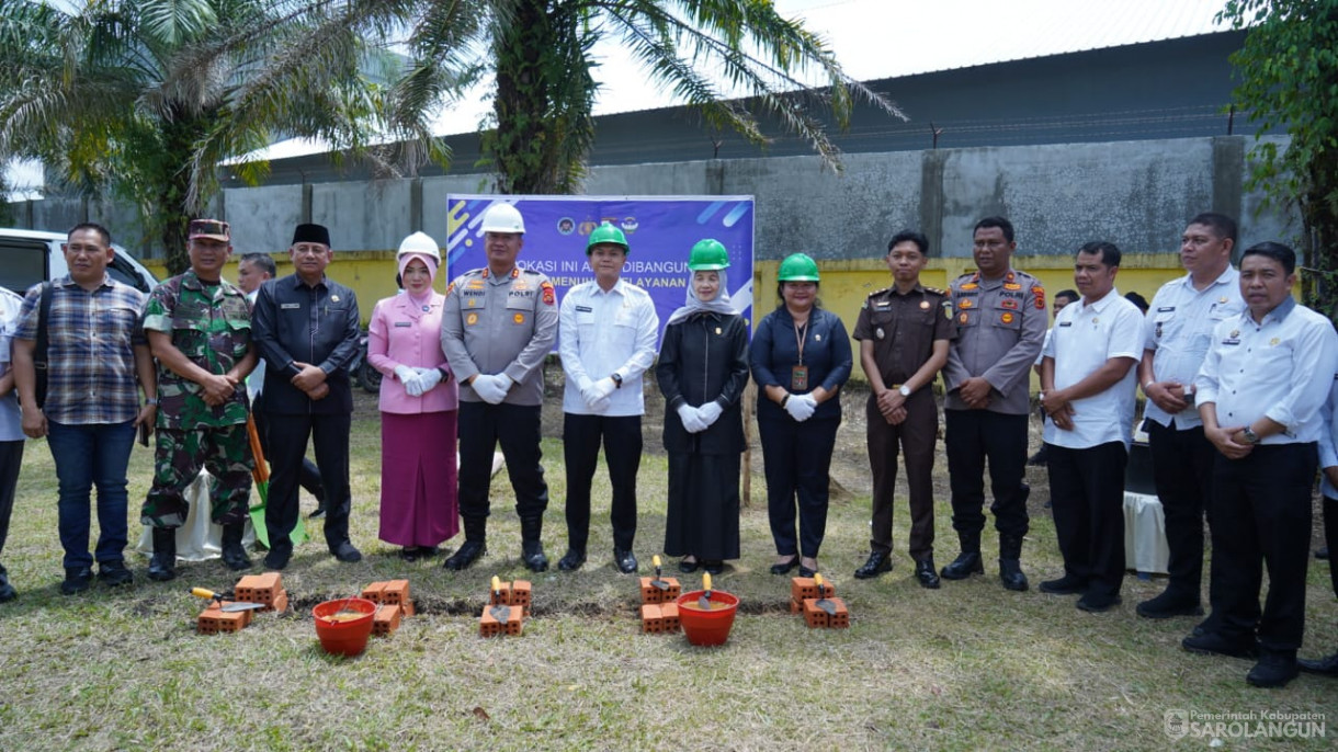 6 Agustus 2025 - Kegiatan Ground Breaking dan Launching Satuan Pelayanan Pemenuhan Gizi Polres Sarolangun SPPG Polres Sarolangun di Bertempat Kantor Camat Singkut