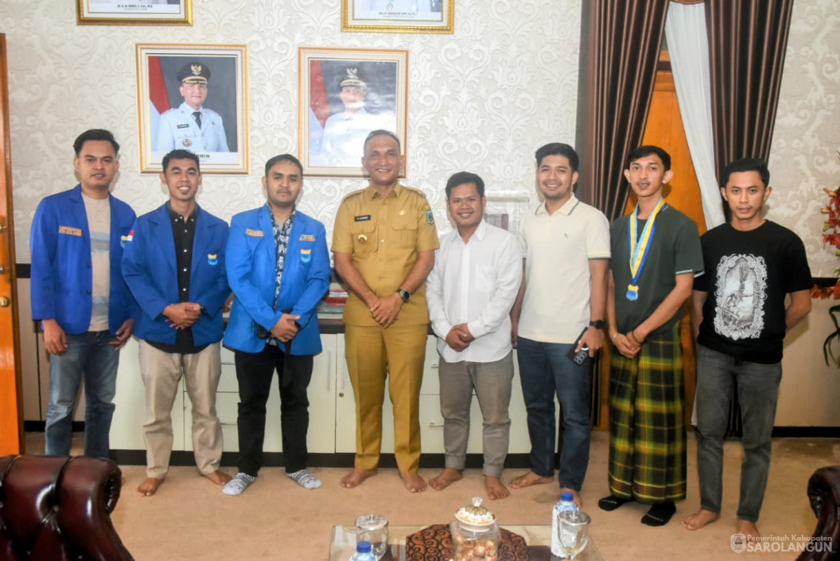 2 September 2025&nbsp; Silaturahmi PC PMII Sarolangun di Rumah Dinas Bupati Sarolangun