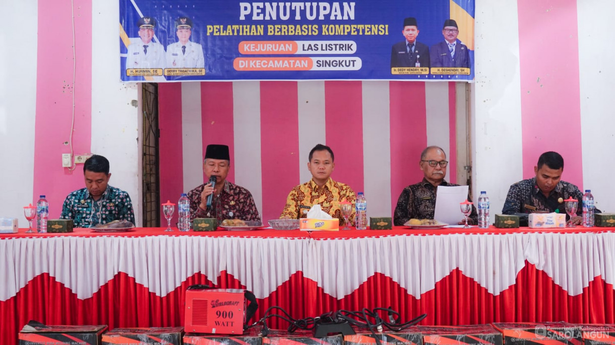 4 Desember 2025&nbsp; Penutupan Pelatihan Berbasis Kompetensi di Singkut