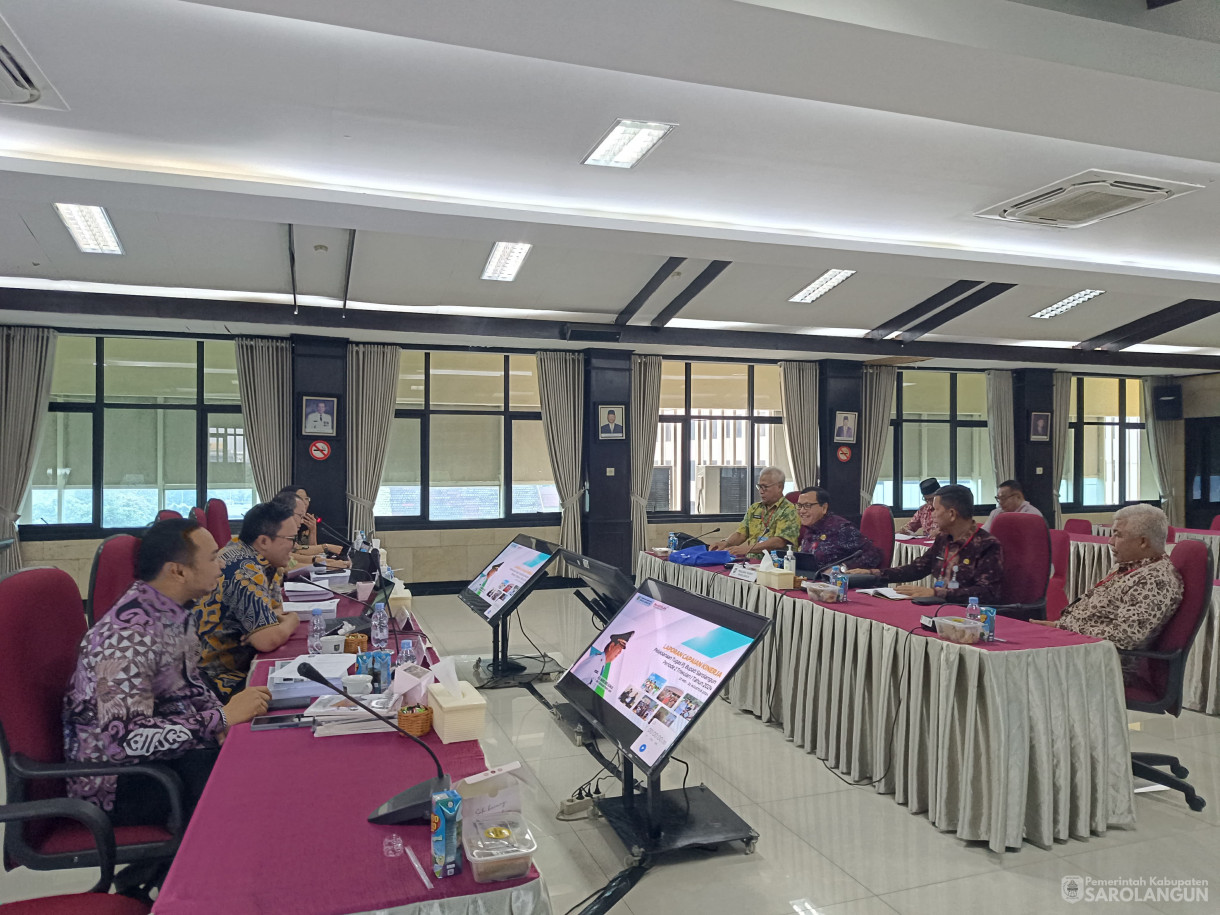22 Agustus 2024 - Evaluasi Kinerja PJ Kepala Daerah, bertempat di Inspektorat Jenderal Kemendagri Jakarta