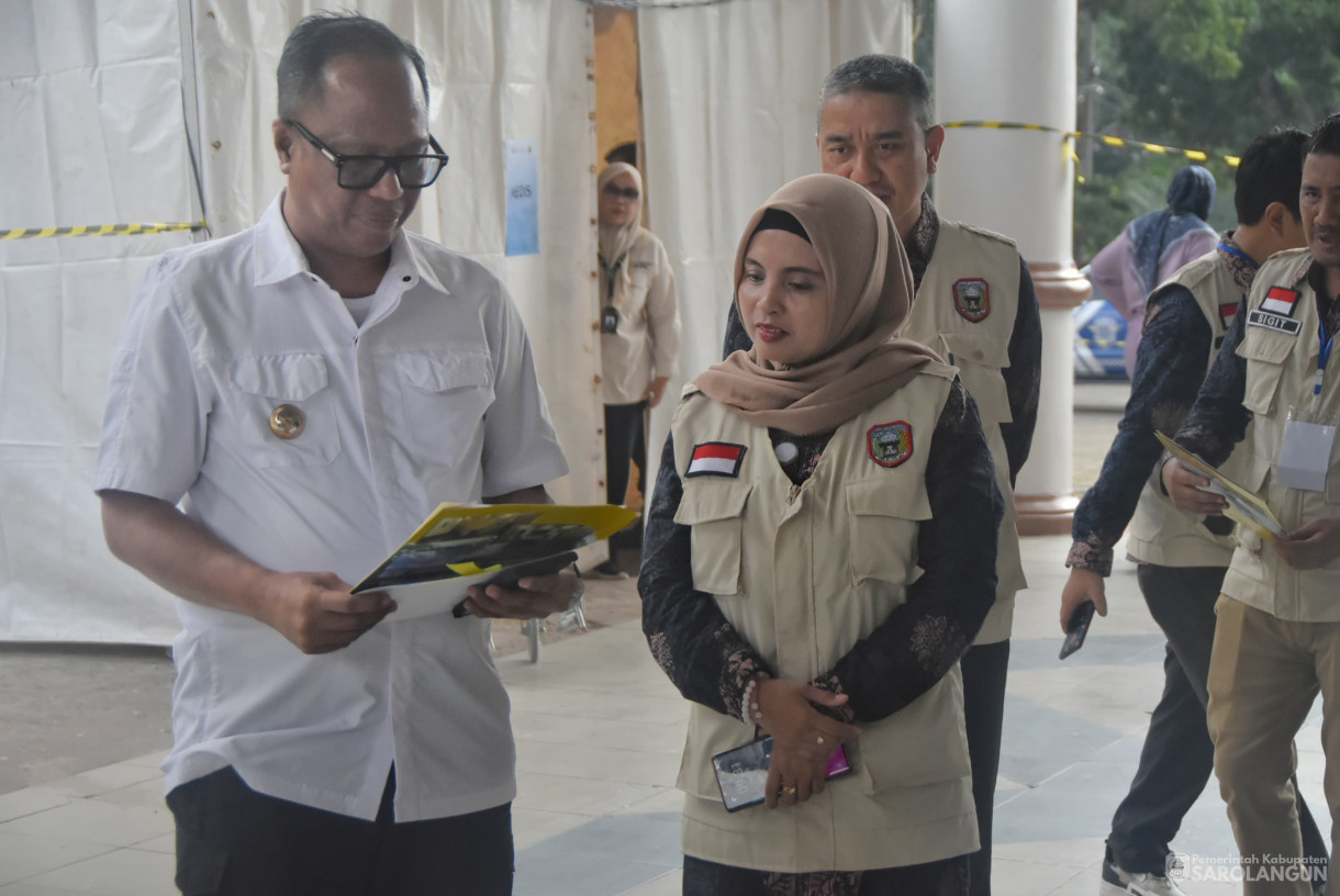 26 Oktober 2024 -&nbsp;Monitoring Pelaksanaan Tes SKD CPNS Pemerintah Kabupaten Sarolangun, Bertempat di Balairung Universitas Jambi