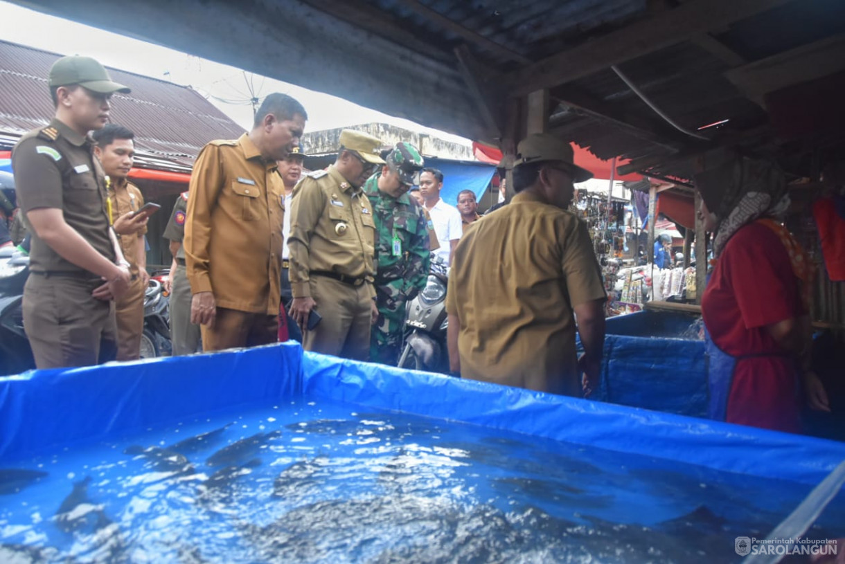 23 Desember 2024 - Sidak Pasar Menjelang Nataru, Bertempat di Pasar Atas Sarolangun