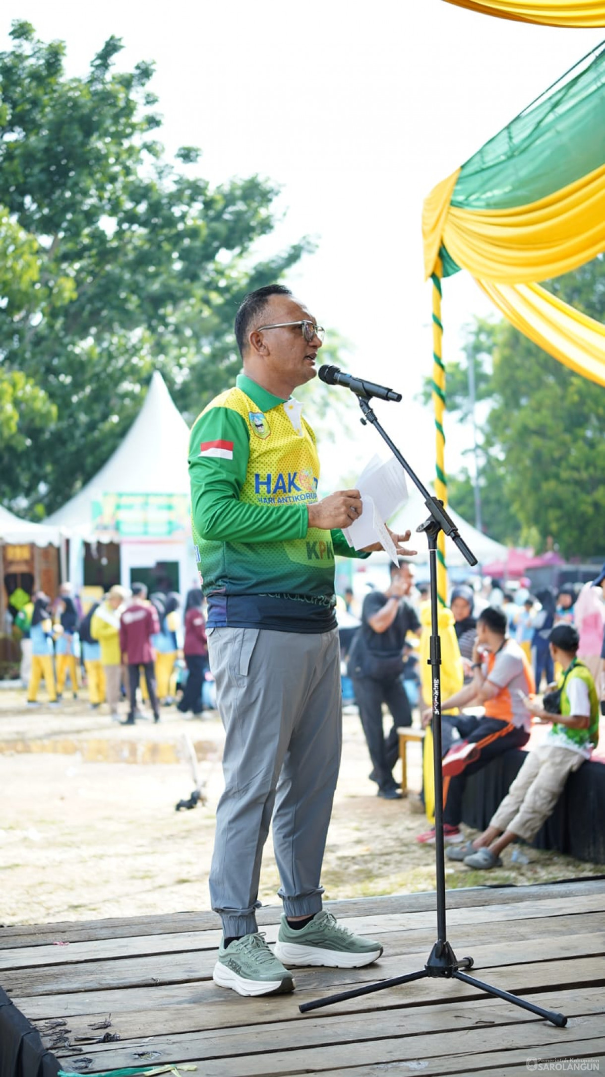 5 Desember 2025&nbsp; Senam Memperingati Hari Antikorupsi Sedunia