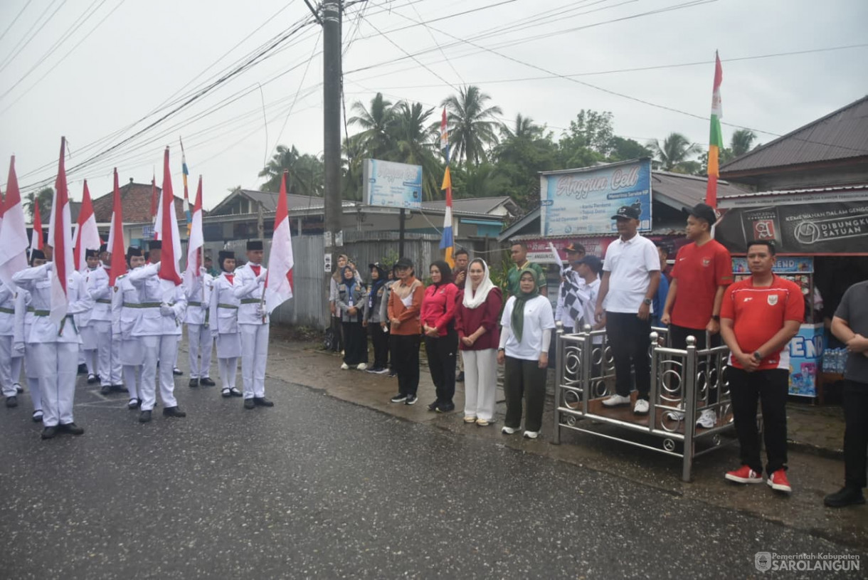 18 Agustus 2025 Pawai Pembangunan di Depan Rumah Dinas Bupati Sarolangun