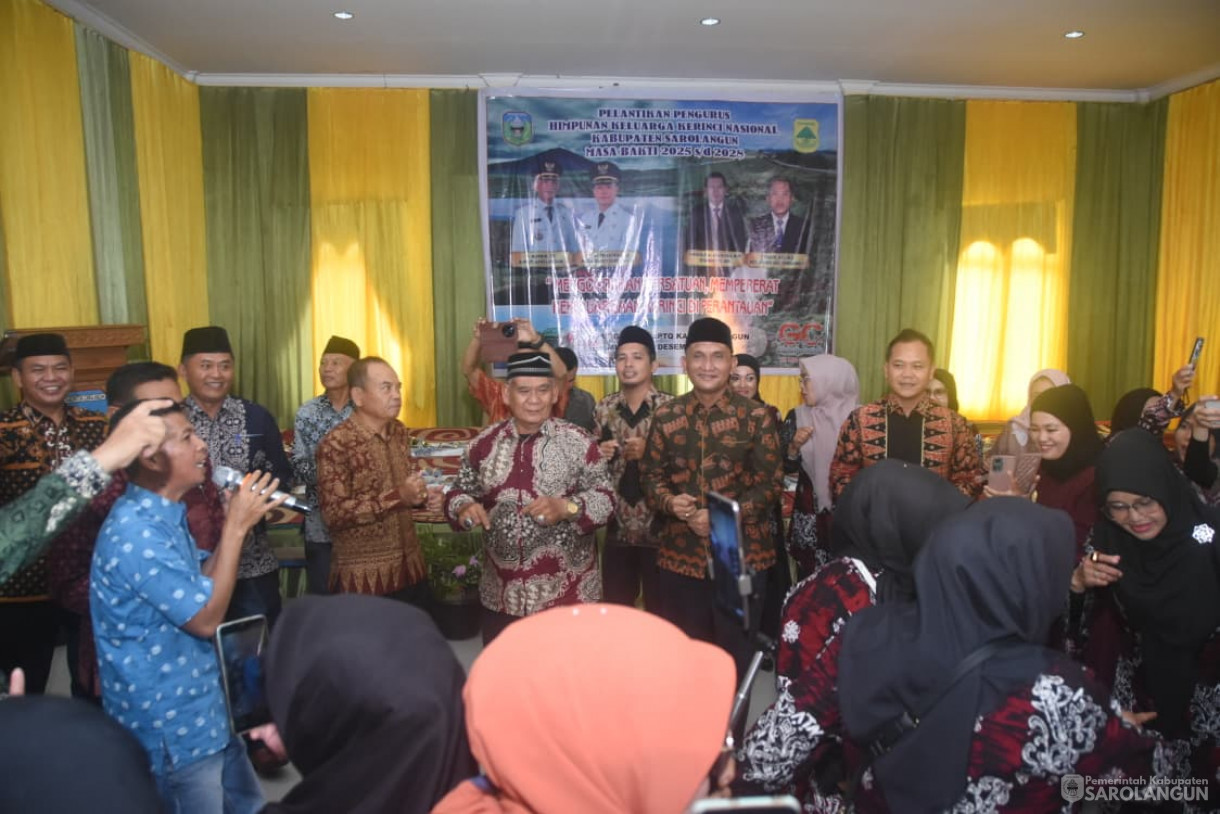 Pelantikan Pengurus Himpunan Keluarga Kerinci Nasional Kabupaten Sarolangun Masa Bakti 2025 sd 2028 di Gedung LPTQ Sarolangun