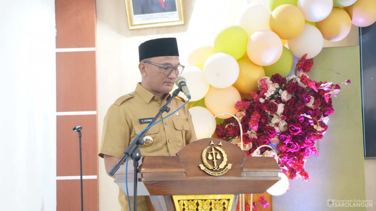 22 Juli 2025 - Bupati Hurmin Hadiri Tasyakuran Hari Bhakti Adhyaksa Ke 65 dan Pengantar Tugas Kajari Sarolangun