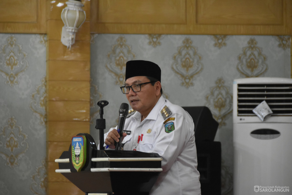 20 Desember 2023 - Rapat Koordinasi CSR Di Ruang Aula Utama Kantor Bupati Sarolangun