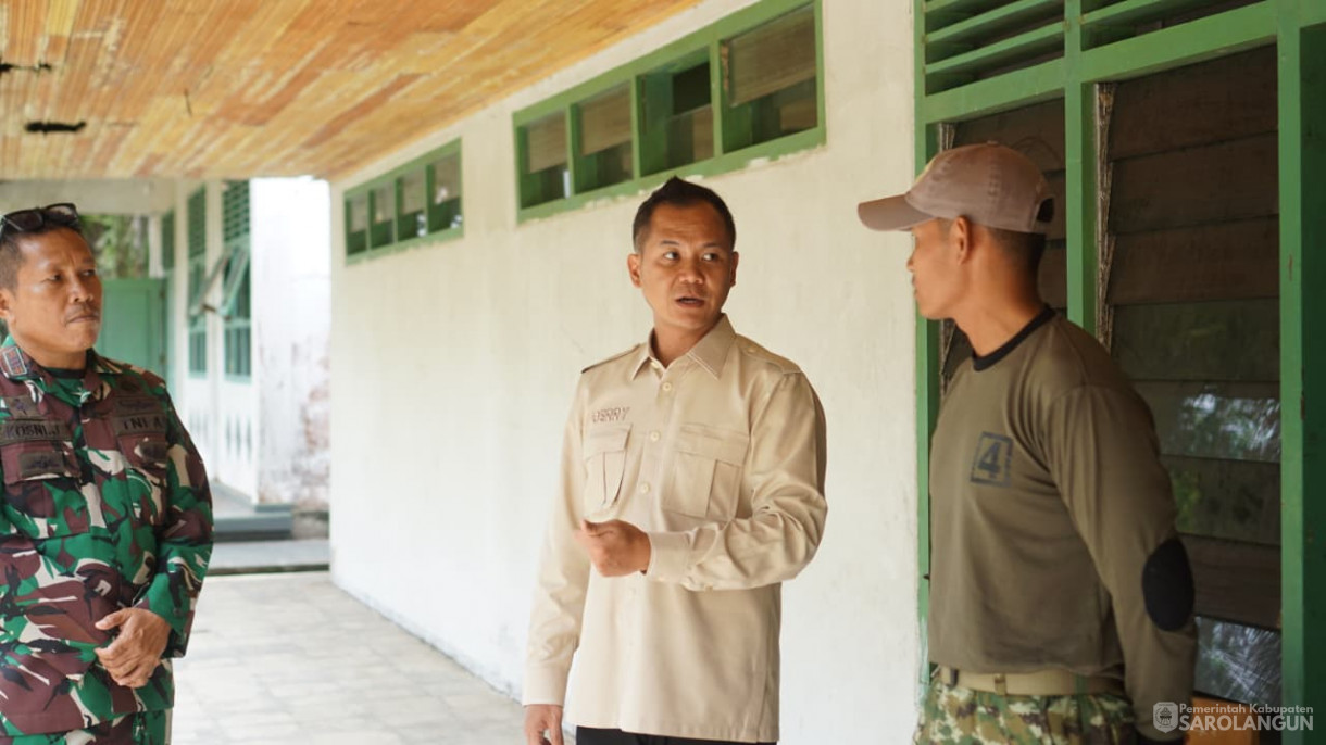 &nbsp;Kunjungan DANREM ke Batalyon