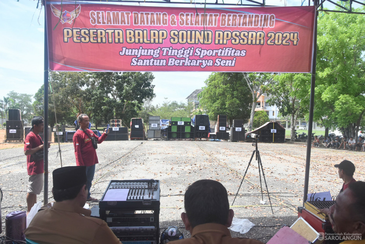 10 September 2024 -&nbsp;Lomba Balap Sound Asosiasi Pecinta Seni Sarolangun 2024, Bertempat di GOR Sarolangun