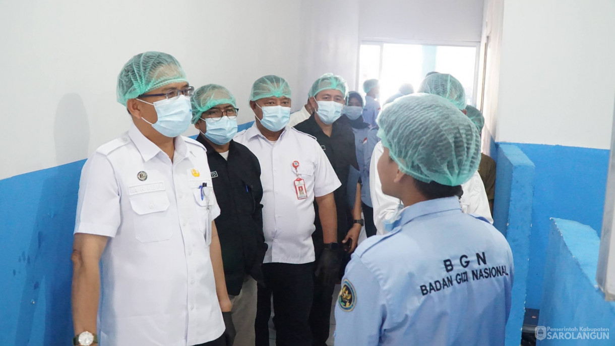 4 Januari 2026 Peninjauan SPPG Yayasan Sinar Makmur Desa Kertopati Kecamatan Mandiangin