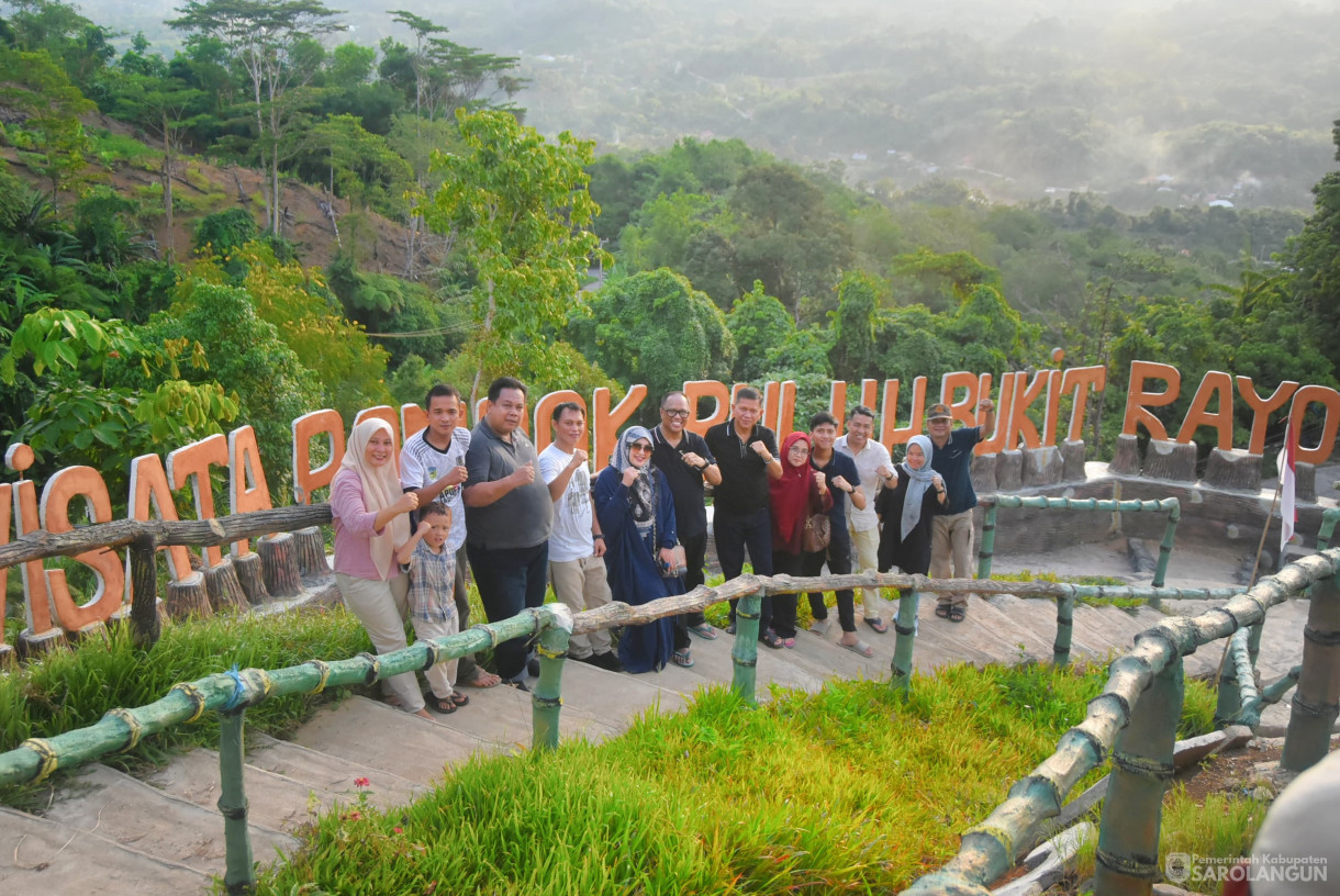 Mengunjungi Wisata Teluk Mombun, Wisata Pondok Buluh Bukit Rayo Kecamatan Batang Asai, Dilanjutkan Dengan Silaturahmi di Desa Benso Kecamatan Cermin Nan Gedang