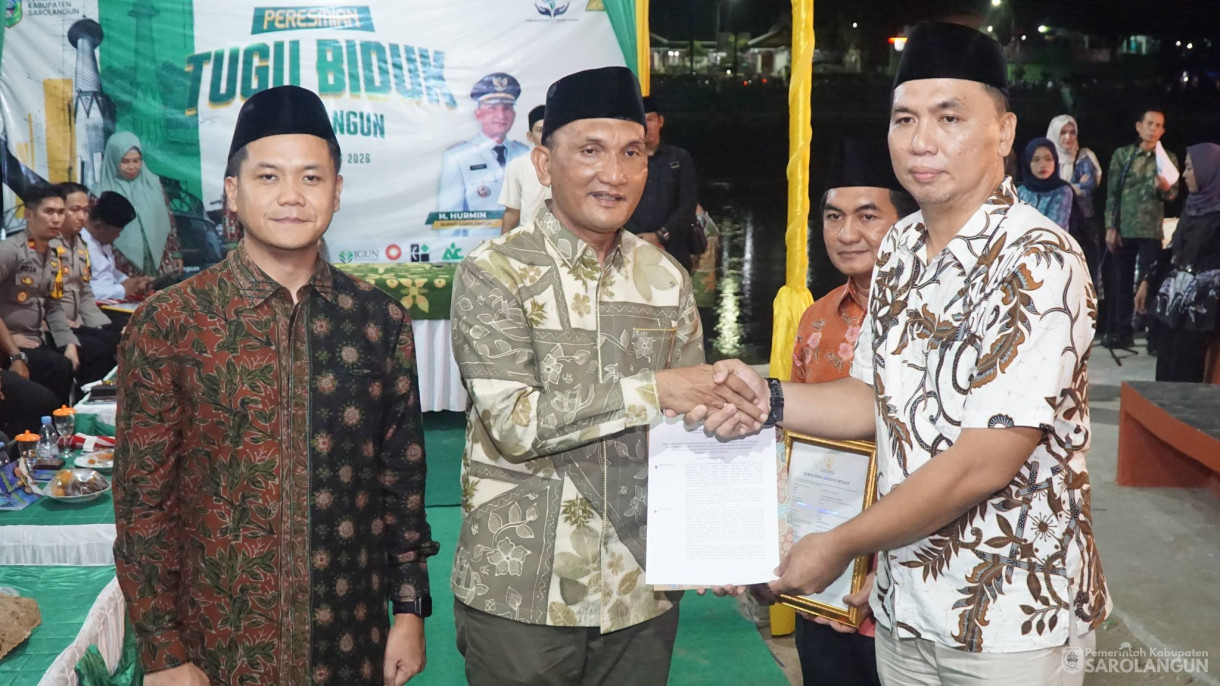 3 Maret 2026&nbsp;Peresmian Tugu Biduk Sarolangun