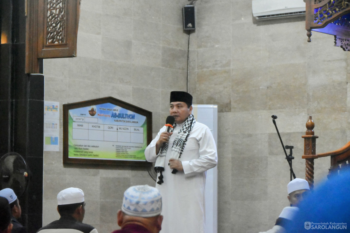 10 Juli 2024 - Subuh Keliling Sekaligus Memperingati Tahun Baru Islam 1446 H, Bertempat di Masjid Assulthon Sarolangun