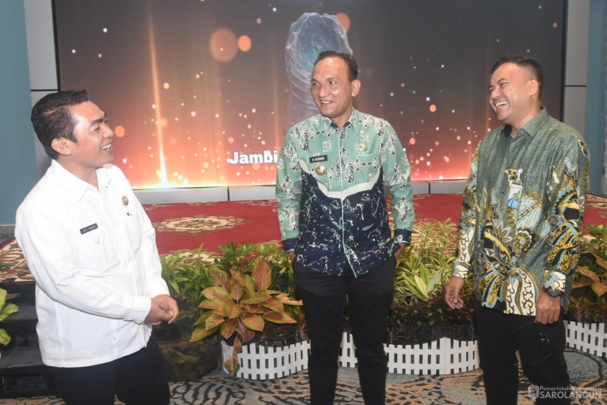 6 Agustus 2025 - Penganugerahan Paritrana Award Tingkat Provinsi Jambi Tahun 2024&nbsp; di Ballroom Mahligai Bank 9 Jambi