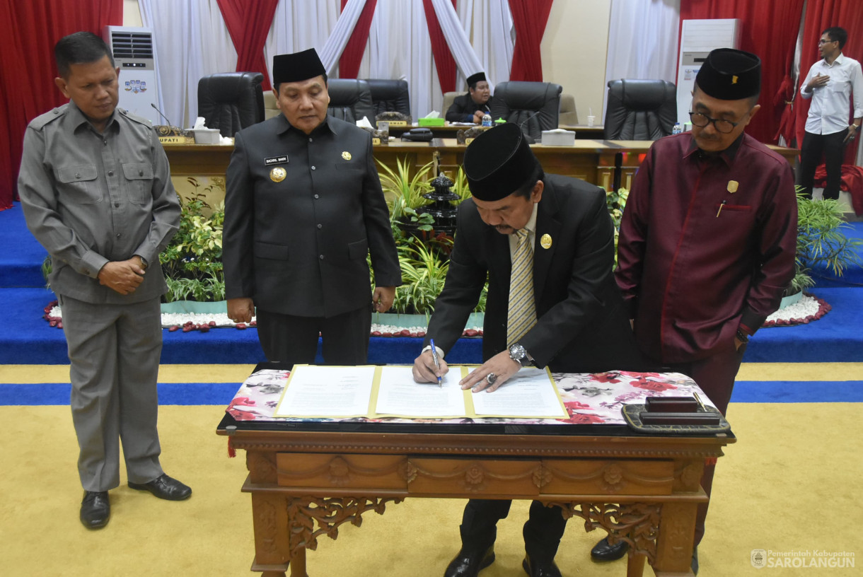 16 Agustus 2024 -&nbsp;Rapat Paripurna Tingkat 2, Bertempat di Gedung DPRD Kabupaten Sarolangun