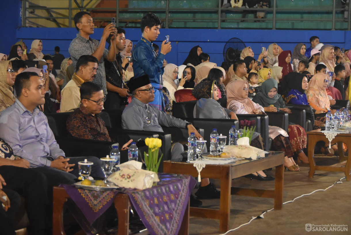 14 Oktober 2024 - Final Bujang Upik Sarolangun Tahun 2024, Bertempat di Tenis Indoor GOR Sarolangun 