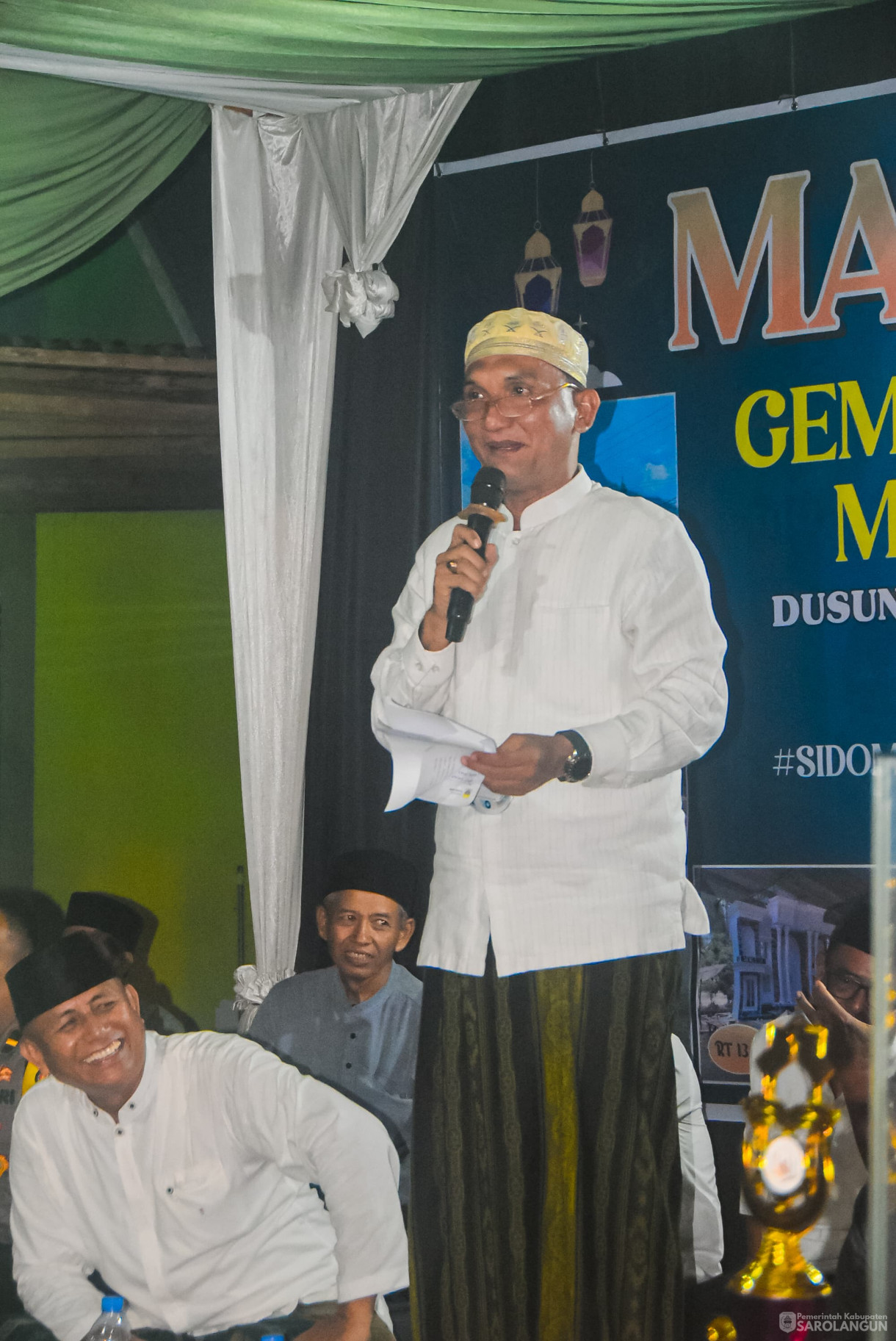 30 Maret 2025 - Pembukaan Pawai Akbar Keliling Idul Fitri 1446 H Bertempat di Masjid Jami Attaqwa Dusun II Sido Mulyo Desa Pasar Singkut&nbsp;