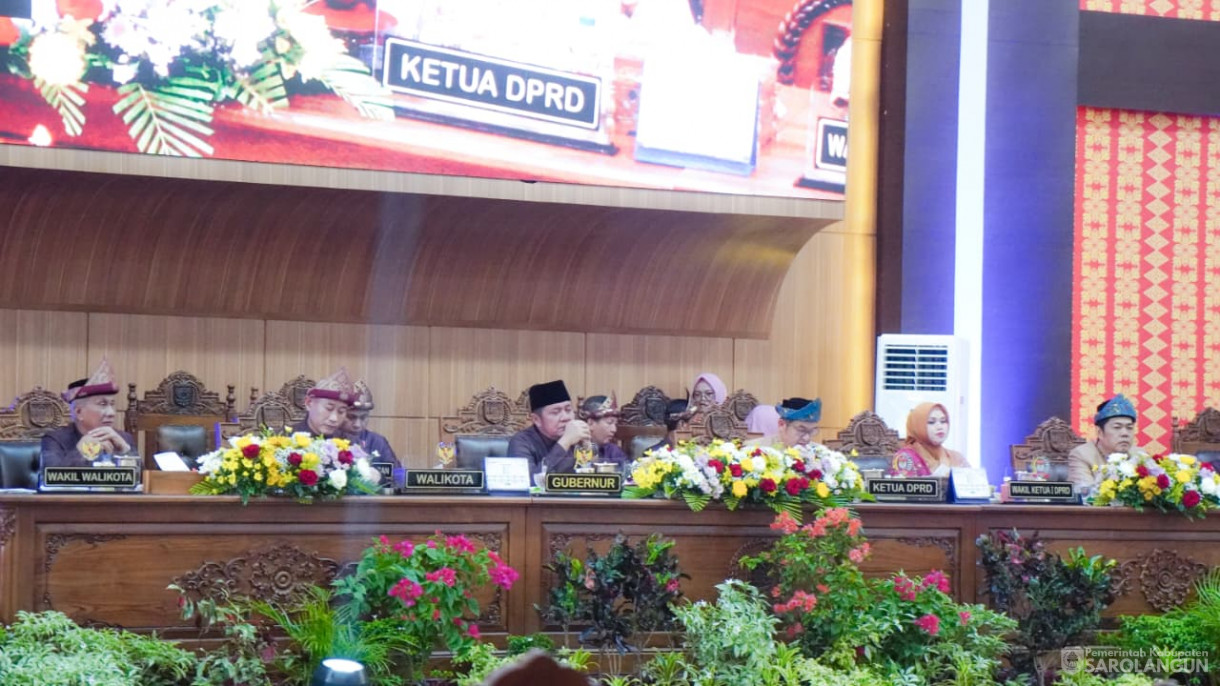 17 Oktober 2025&nbsp; Rapat Paripurna HUT Kota Lubuk Linggau